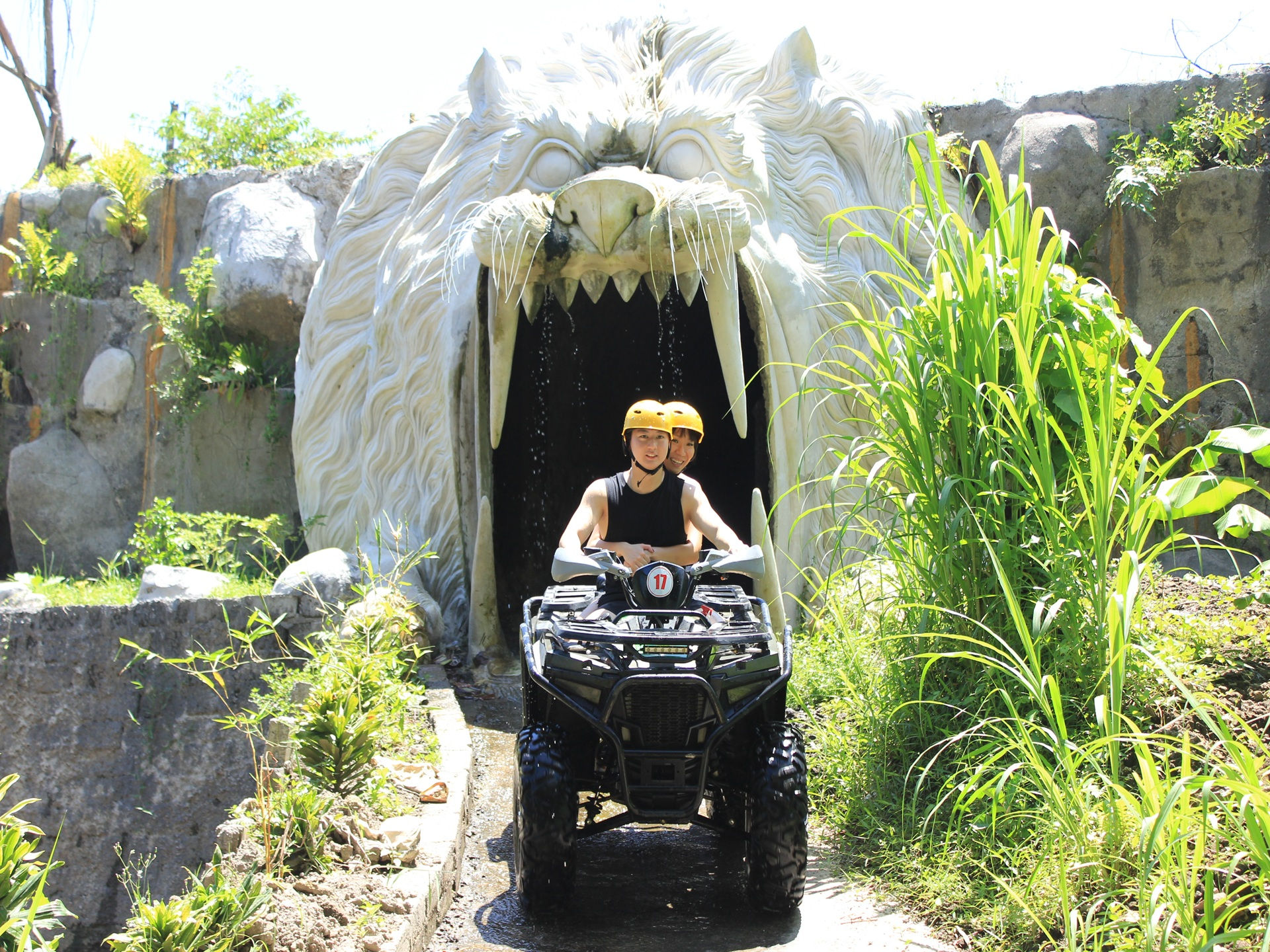 bali atv ride ubud jungle, atv bali river track, ubud atv muddy trail, bali cave atv tunnel, jungle atv ubud adventure